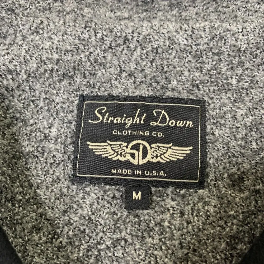 Vintage Straight Down Sweater Men M Medium V Neck Teddy Fleece Gainey Ranch Golf